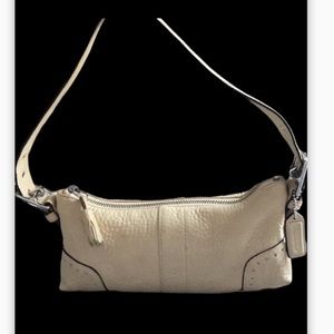 COACH Pebble Leather Shoulder Bag